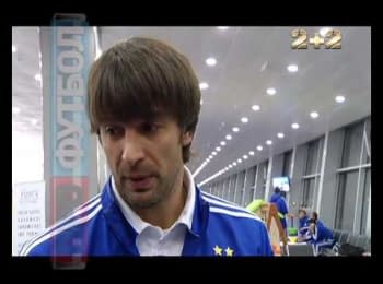 Goalkeeper of FC "Dynamo" (Kyiv) Shovkovskyi wept