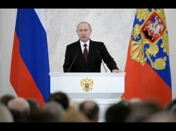 Vladimir Putin's appeal following the results of a referendum in the Crimea
