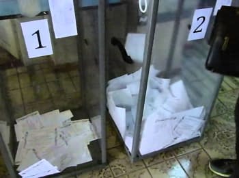 «Referendum» in Slovyans'k, on May 11, 2014