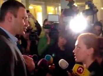 Lesya Orobets accused Vitaly Klitschko in removal of her candidacy on elections of mayor of Kyiv