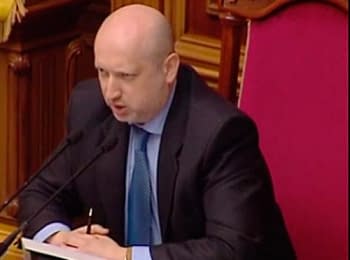 Turchynov: Actions of separatists-terrorists threaten not only the life and health of citizens