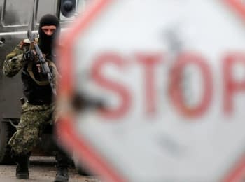Автомобилисты Донецка против так называемой ДНР, 20.05.2014
