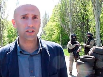 Stringer RT detained at a checkpoint in Mariupol