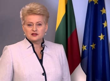 Вітання Президента Литви з Днем Незалежності України