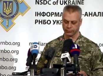 (English) Briefing about developments in Ukraine of the Information Center of NSDC, 02.11.2014