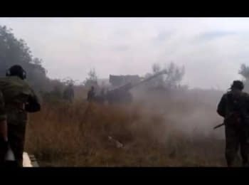 Бойовики ведуть вогонь з Граду і Д-30 по позиціям ЗСУ