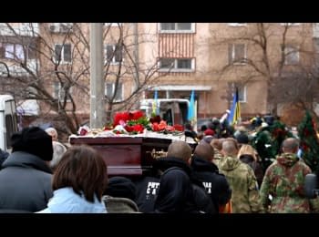The funeral of a soldier from the 93rd Brigade in Zaporozhye