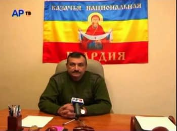 Firefight between militants from LPR and "Kozitsyn's Cossacks" in Antratsyt