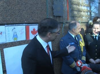 Українці подякували канадійцям за допомогу Збройним Силам України