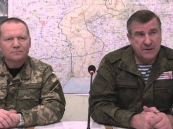 Брифінг спільної групи з дотримання режиму припинення вогню на Донбасі, 03.12.2014