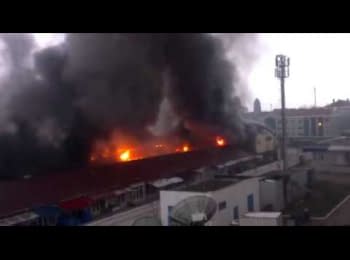 В Грозном во время российской "контртеррористической" операции пули залетали в окна жителей