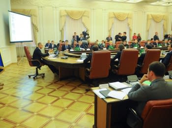 Arseniy Yatsenyuk presented the Government Action Program