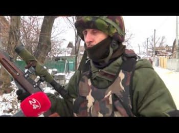 Воїни АТО передають привіти рідним
