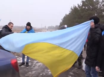 Donbass volunteers support the Ukrainian army