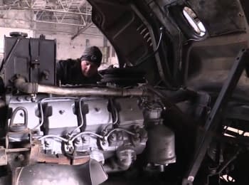 В зоне АТО военная техника ремонтируется круглосуточно