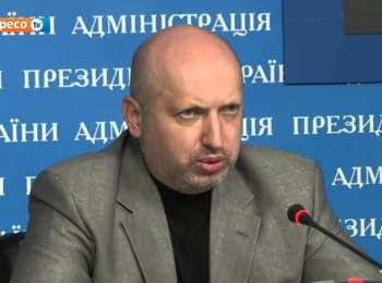 Briefing of Alexander Turchinov after the meeting of the NSDC, 20.12.2014