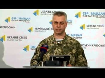 Briefing about developments in Ukraine of the Information Center of NSDC, 02.01.2015