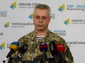 (English) Briefing about developments in Ukraine of the Information Center of NSDC, 06.01.2015