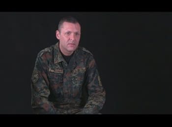 Commander of the intelligence unit talks about the war, volunteers' help and peaceful life