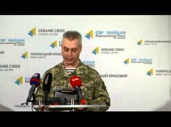 Briefing about developments in Ukraine of the Information Center of NSDC, 08.01.2015