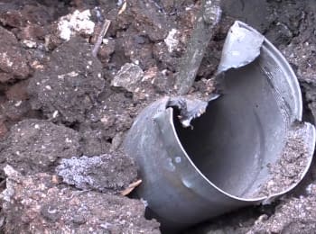 Terrorists shelled from MRLS "Grad" village Nyzhnie in Luhansk region