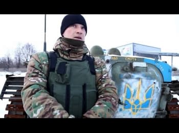 Press-officer of sector "C" on closing the roads and living in the hard frost
