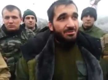 Чеченские "освободители" в Донецке