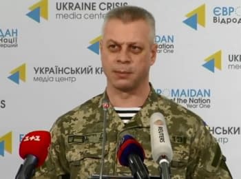 Briefing about developments in Ukraine of the Information Center of NSDC, 17.01.2015