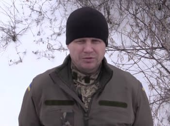 ATO spokesman Leonid Matyukhin. Digest on 18.01.2015