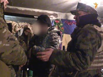 OUN battalion in the Pisky village have new volunteers from Russia and Crimea
