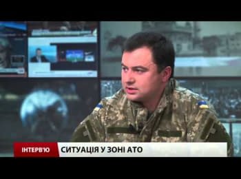 People's deputy and former military Taras Pastuh of the situation in the ATO