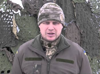 ATO spokesman Leonid Matyukhin. Digest on 22.01.2015