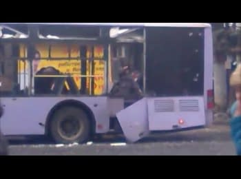 People were killed in Donetsk during the shelling of a trolley stop
