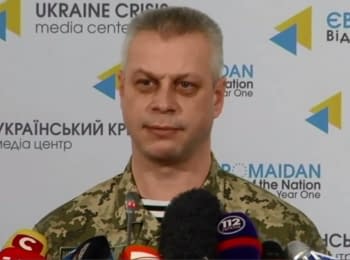 Briefing about developments in Ukraine of the Information Center of NSDC, 22.01.2015