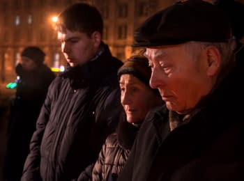 Київ-Маріуполь: вечір скорботи на Майдані