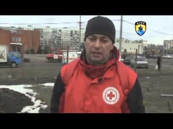 Humanitarian aid for victims of the shelling in Mariupol