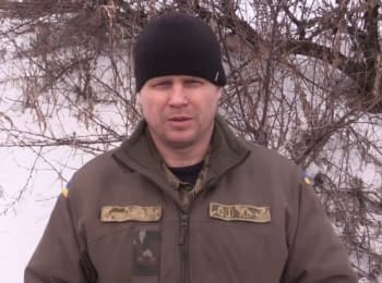 ATO spokesman Leonid Matyukhin. Digest on 27.01.2015