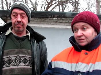 Local residents on occupation by militants of their village Zholobok (near the 29 checkpoint)