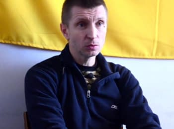 Interview with coordinator of the captives exchange group in Slavyansk