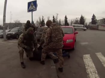 Video of detention of callsign "Berkut" in Zaporozhye
