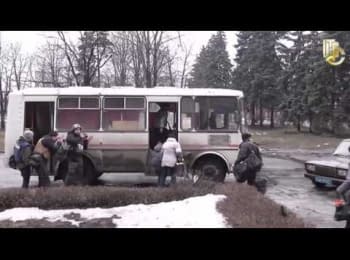 Evacuation from Debaltseve