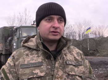 ATO spokesman Anatoly Stelmach. Digest on 05.02.2015