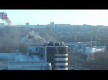 Battle continues in Donetsk, 06.02.2015