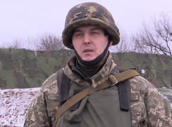 Head of Press Center Staff ATO Alexander Motuzyanik about the shelling of Kramatorsk