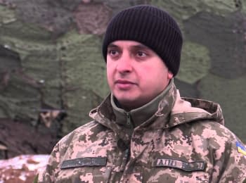 ATO spokesman Anatoly Stelmach. Digest on 11.02.2015