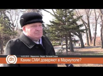 Residents of Mariupol about the media