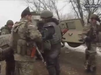 Myronivske after the shelling. Video of the "Donbass" battalion solider