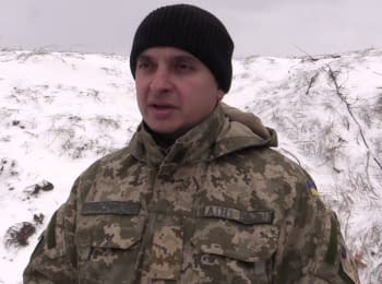 ATO spokesman Anatoly Stelmach. Digest on 14:00 16.02.2015