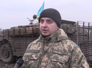 ATO spokesman Anatoly Stelmach. Digest on 20.02.2015