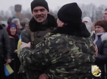 Soldiers of the communication center returned to Semipolki from Debaltseve